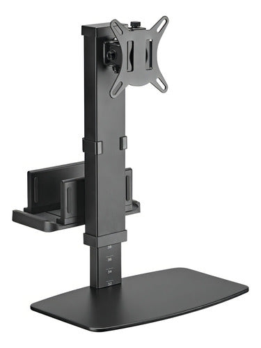 Suporte de Mesa Fixo para Monitor 17" a 32" Vertical PCYes - SMD-100