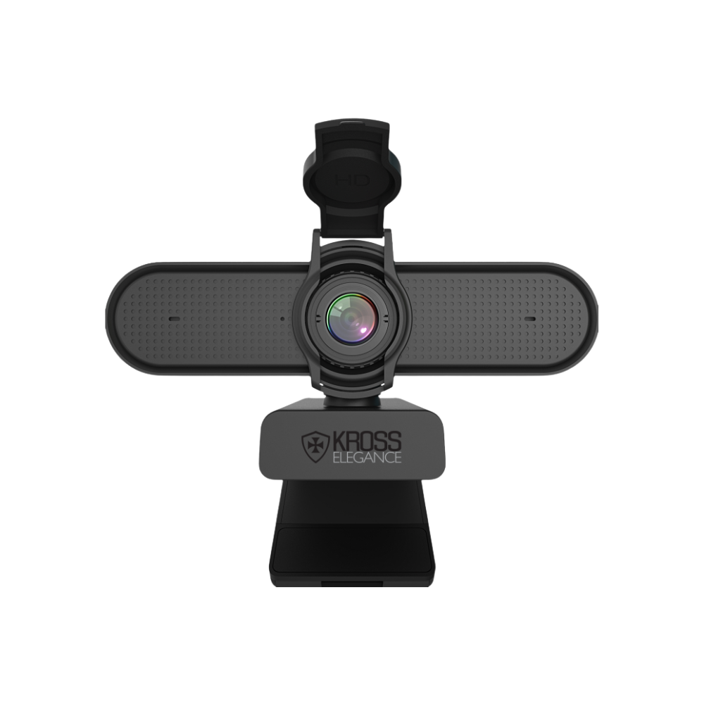 Webcam Kross Elegance 4K 1080p Foco Automático - KE-WBA1084K