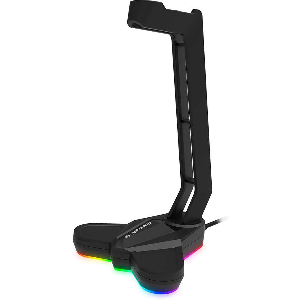 Suporte p/ Headset RGB Vickers Fortrek Preto Truedata