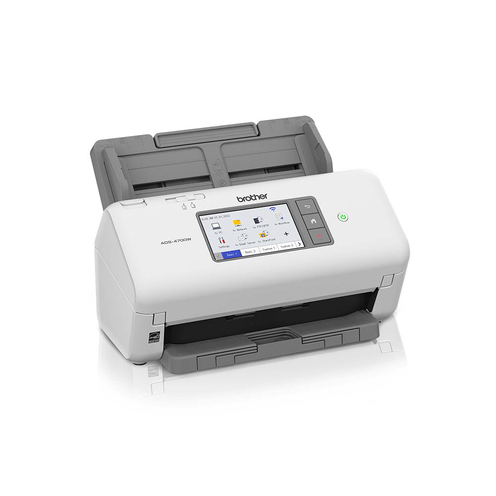 Scanner Brother ADS4700W Duplex 40ppm / 80 ipm Wifi Usb Bivolt