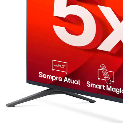 Smart TV Led LG 65" UHD Wi-fi Bluetooth USB HDMI Thinq AI Alexa Integrada - 65UR8750PSA Truedata
