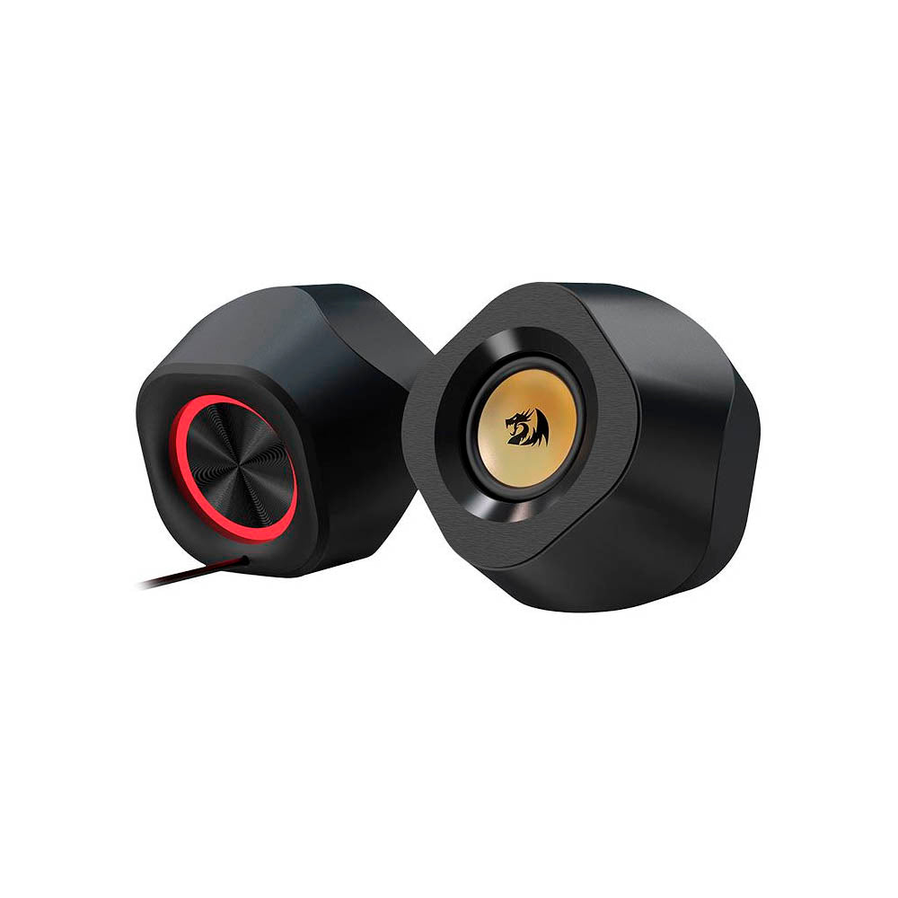 Caixa De Som Gamer Redragon Kaidas 2.0 2x 3W RGB USB P2 - GS590