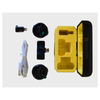 Kit C/ 2 Microfones Sem Fio Magnético Lapela New-Ion - NMI-54