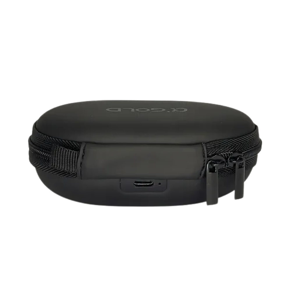 Fone De Ouvido Bluetooth aGold C/ Capa Protetora e Estojo de Carregamento BT 5.4 IPX5 - FN-B21A