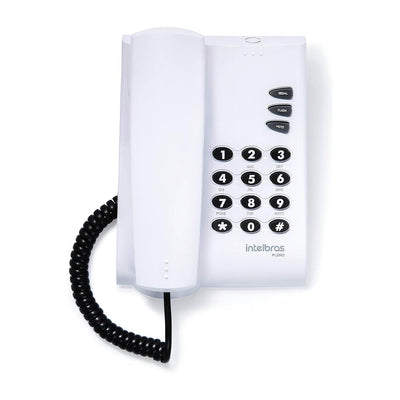 Telefone C/ Fio Pleno Cinza Artico Intelbras Port LI 5908 - 4080058
