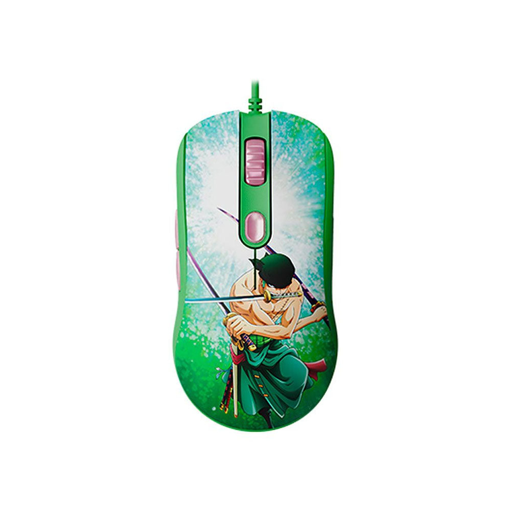 Mouse Gamer Akko One Piece Zoro 5 Botoes 5000dpi