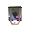 Cooler Para Processador Intel/AMD LGA 1700 / 1200 / 115X / AM4 / AM5 Darkflash U400 Gamer ARGB 120mm - U400 Preto