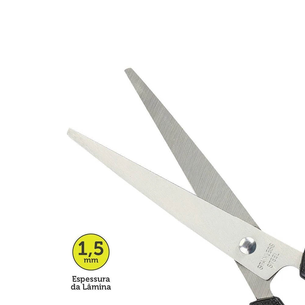 Tesoura Multiuso Keep 17cm Preta - EI174