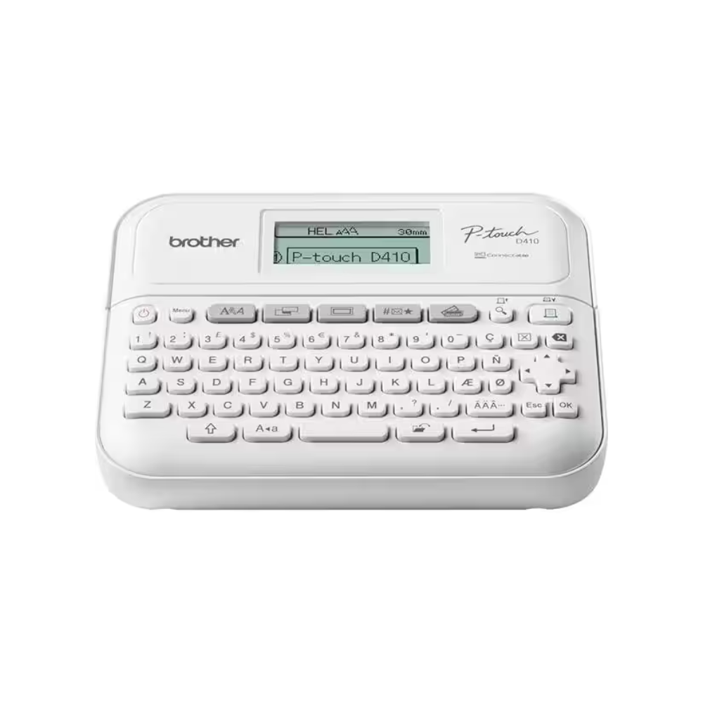 Etiquetadora Brother P-Touch Eletrônica Branca - PTD410