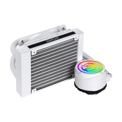Water Cooler 1 Fan PCYes Nix 2 White ARGB (Intel/AMD) Branco - PCYWCNIX120W Truedata