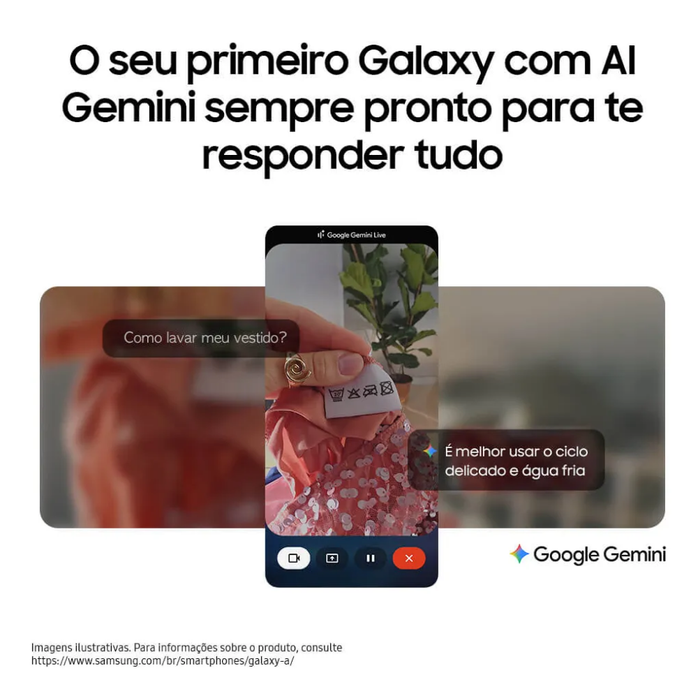 Smartphone Samsung Galaxy A17 4G 128Gb 8Gb Tela 6.7" Preto - SM-A175F/DS