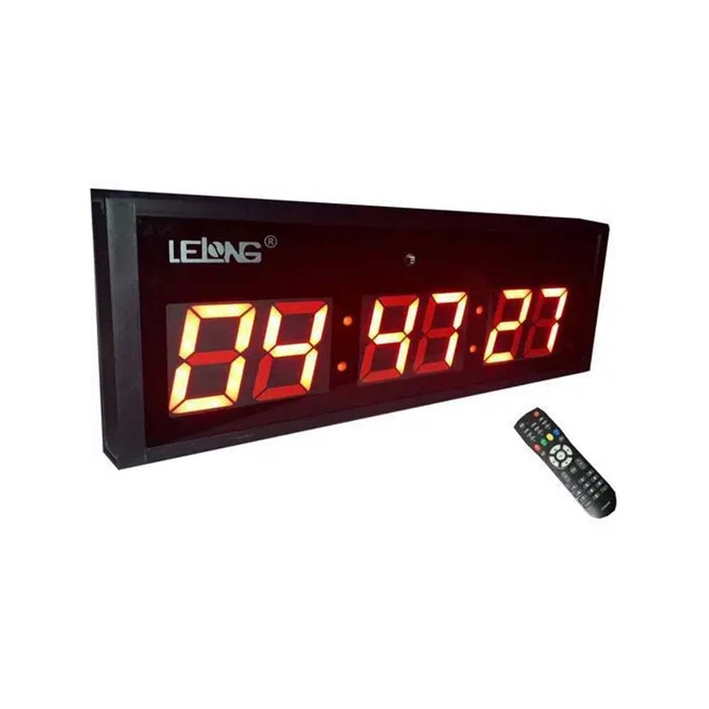 Relogio De Parede Led Digital Lelong - LE-2119