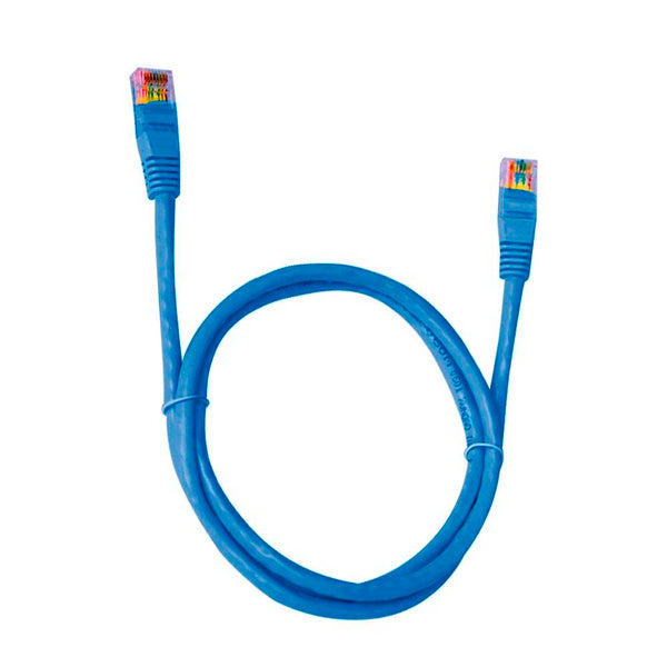 Patch Cord Cabo De Rede Cat5-E PlusCable 1.5m Azul - PC-ETHU15BL