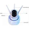 Câmera de Segurança Babá Eletrônica IP Camera Wifi Hd C/Audio - MO-04