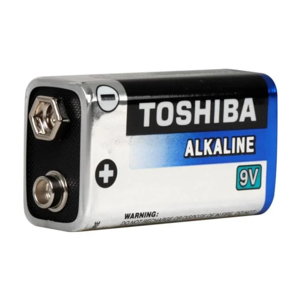 Bateria 9v Alcalina Toshiba C/1 Bateria 6LR61GCP