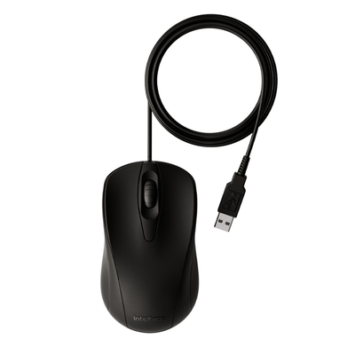 Mouse Usb Intelbras Mci20 Preto - 4291101