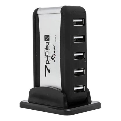 Hub Usb 7 Portas 2.0 High Speed C/Fonte Knup Hb-T68