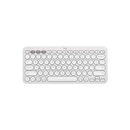 Teclado Sem Fio Multimidia Logitech K380s Bluetooth Branco 920-011790 Truedata