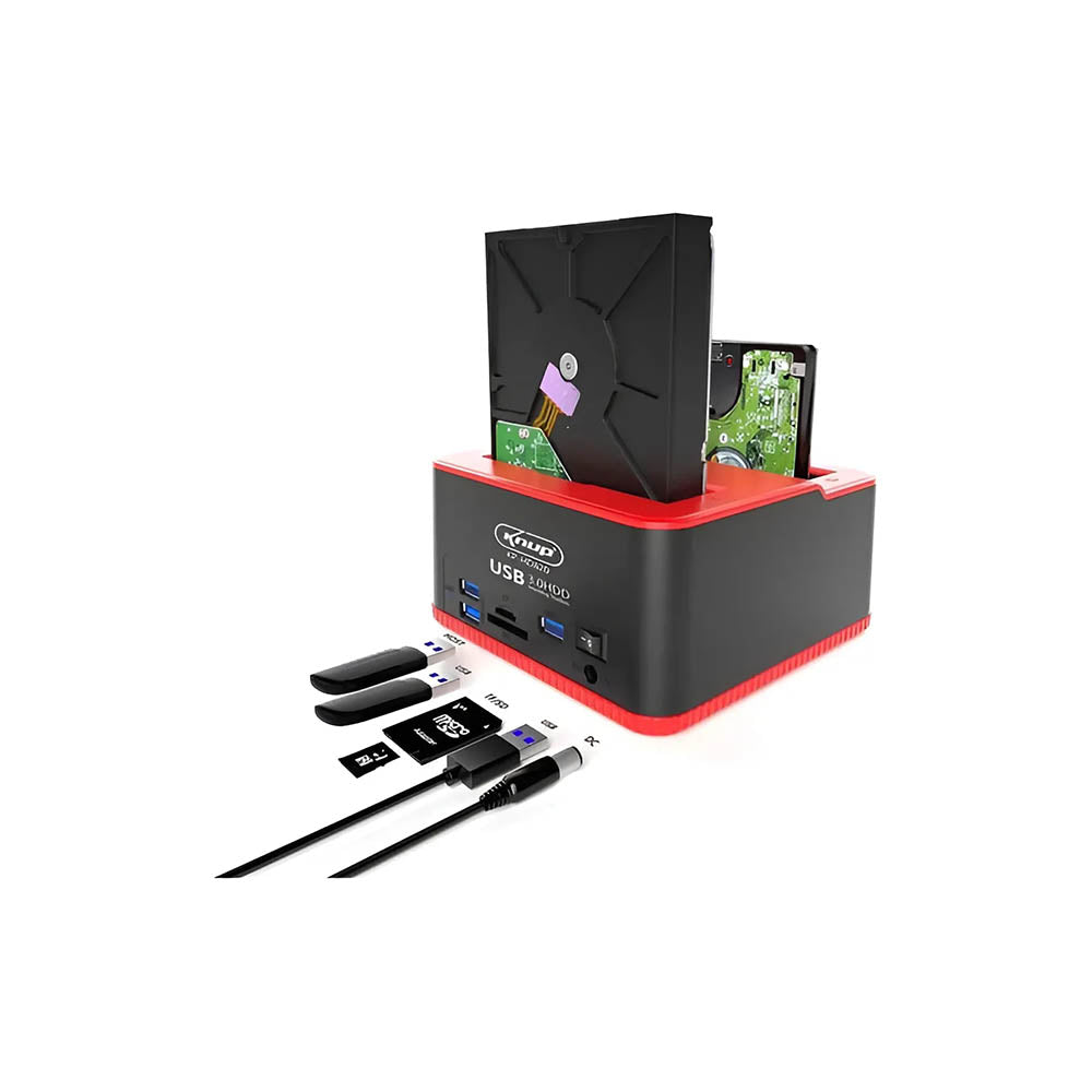 Dock Station Case Hd Sata Pendrive Sd Usb 3.0 Knup Kp-hd820