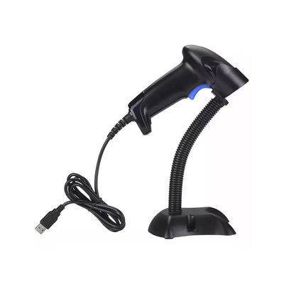 Leitor De Código De Barras 1D Knup Usb 1,80m C/ Suporte - Kp-1017A+