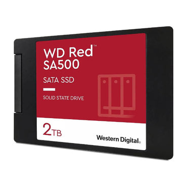 SSD Para Servidor Nas 2Tb (1920Gb) Western Digital WD SA500 Red 530Mb/s - WDS200T2R0A