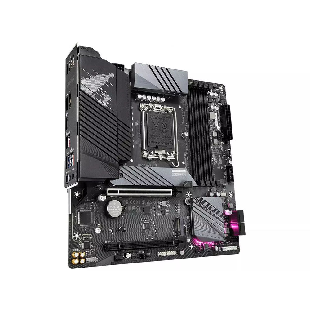 Placa Mae Gigabyte B760M Aorus Elite Lga 1700 Ddr5 2933mhz Hdmi M.2 DP Usb-C (12a e 13a Geração)