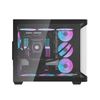 Gabinete Gamer Darkflash DPX90M ATX Preto Com Lateral, Topo e Frente em Vidro Temperado ARGB - DPX90 ATX