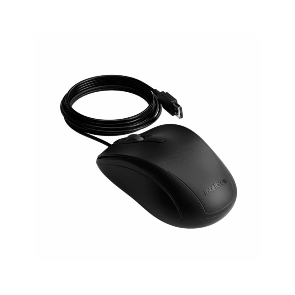 Mouse Usb Intelbras Mci20 Preto - 4291101