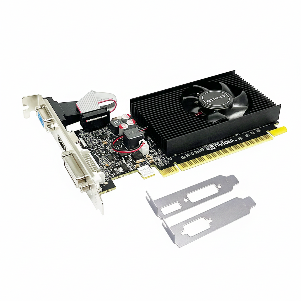 Placa De Video 1Gb G 210 Gddr3 Vinik Low Profile Nvidia Geforce 64Bits Hdmi Dvi Vga - GPUVK2101GBLP0H2