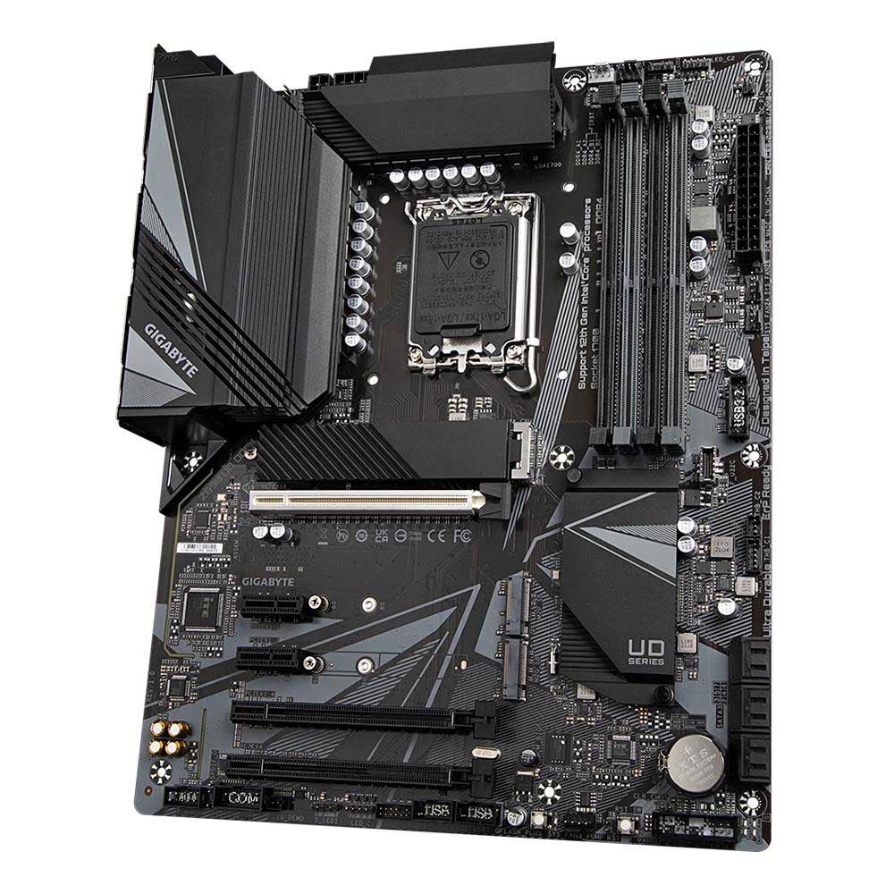 Placa Mae Gigabyte Z690 UD Atx Lga 1700 Ddr4 Hdmi USB Displayport M.2 NVME (12a Geração)