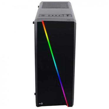Gabinete Gamer Aerocool Mid Tower Rgb Cylon Com lateral acrílico - Pn 63858