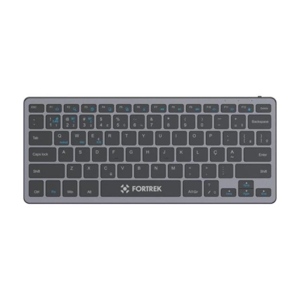 Teclado Sem Fio Fortrek KB11 Compact Preto - 84454