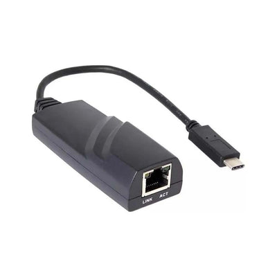Adaptador Usb Tipo C 3.1 Para Rj45 10/100/1000 (Placa De Rede Usb) Ethernet Gigabit