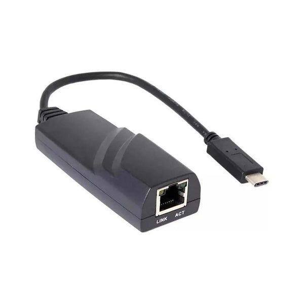 Adaptador Usb Tipo C 3.1 Para Rj45 10/100/1000 (Placa De Rede Usb) Ethernet Gigabit