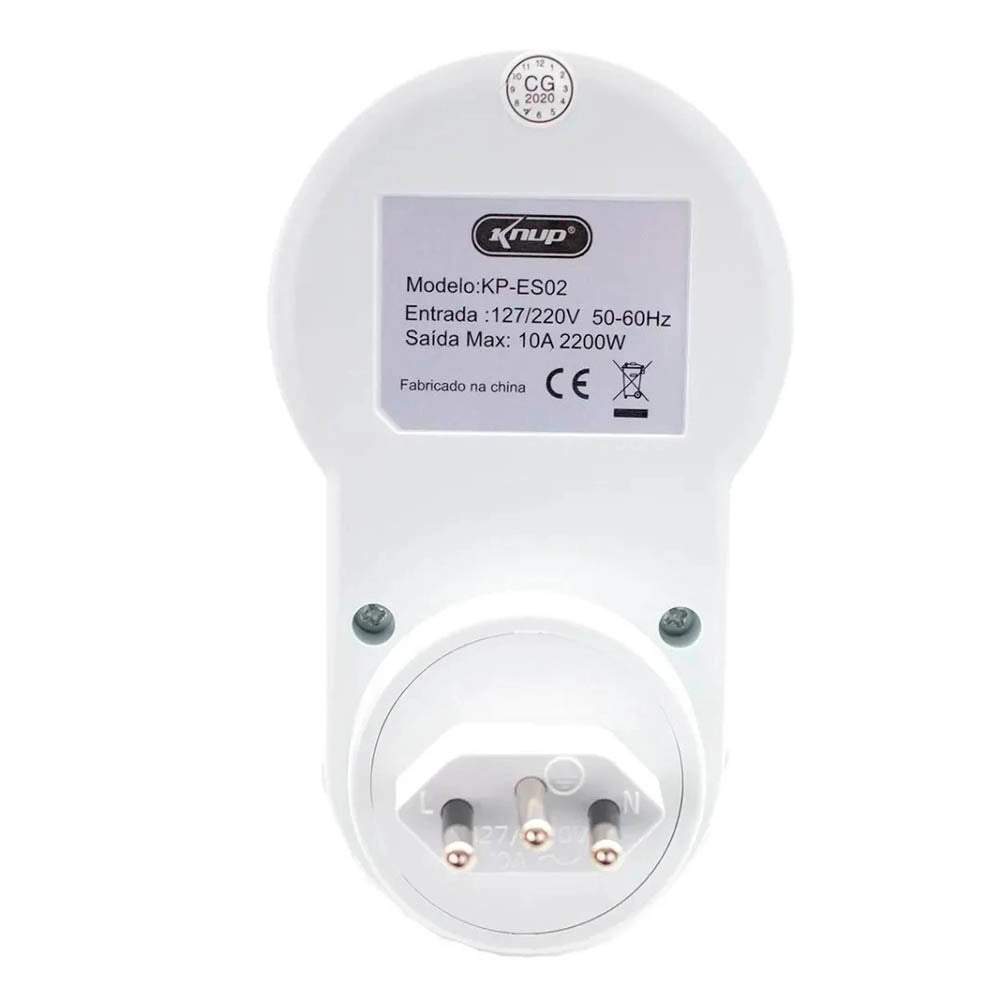 Timer Temporizador Digital Knup - KP-ES02