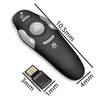 Apresentador Sem Fio Wireless Laser Pointer aGold 2.4GHz - TCL-02