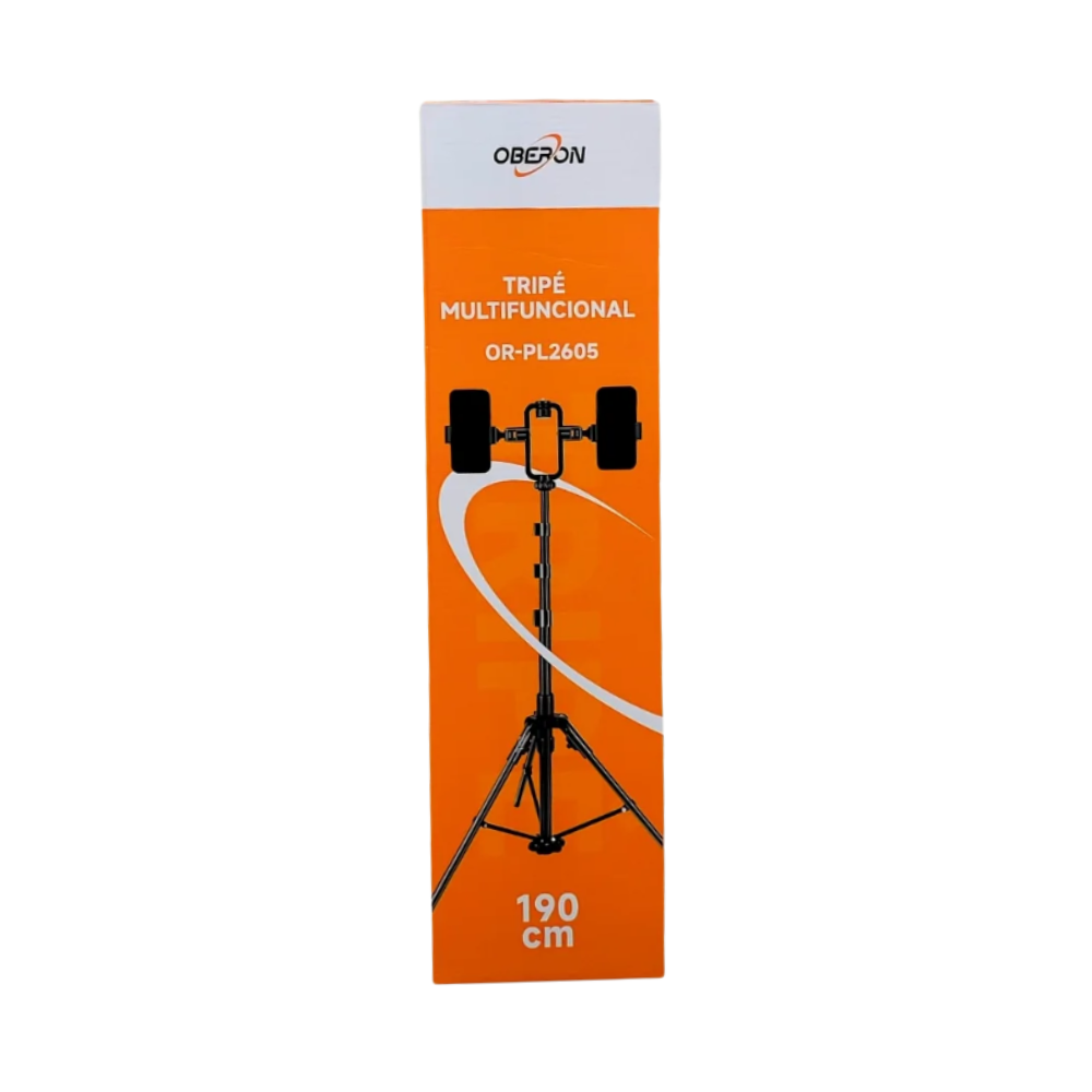 Tripe Suporte para Smartphone Multifuncional Oberon 190cm - OR-PL2605