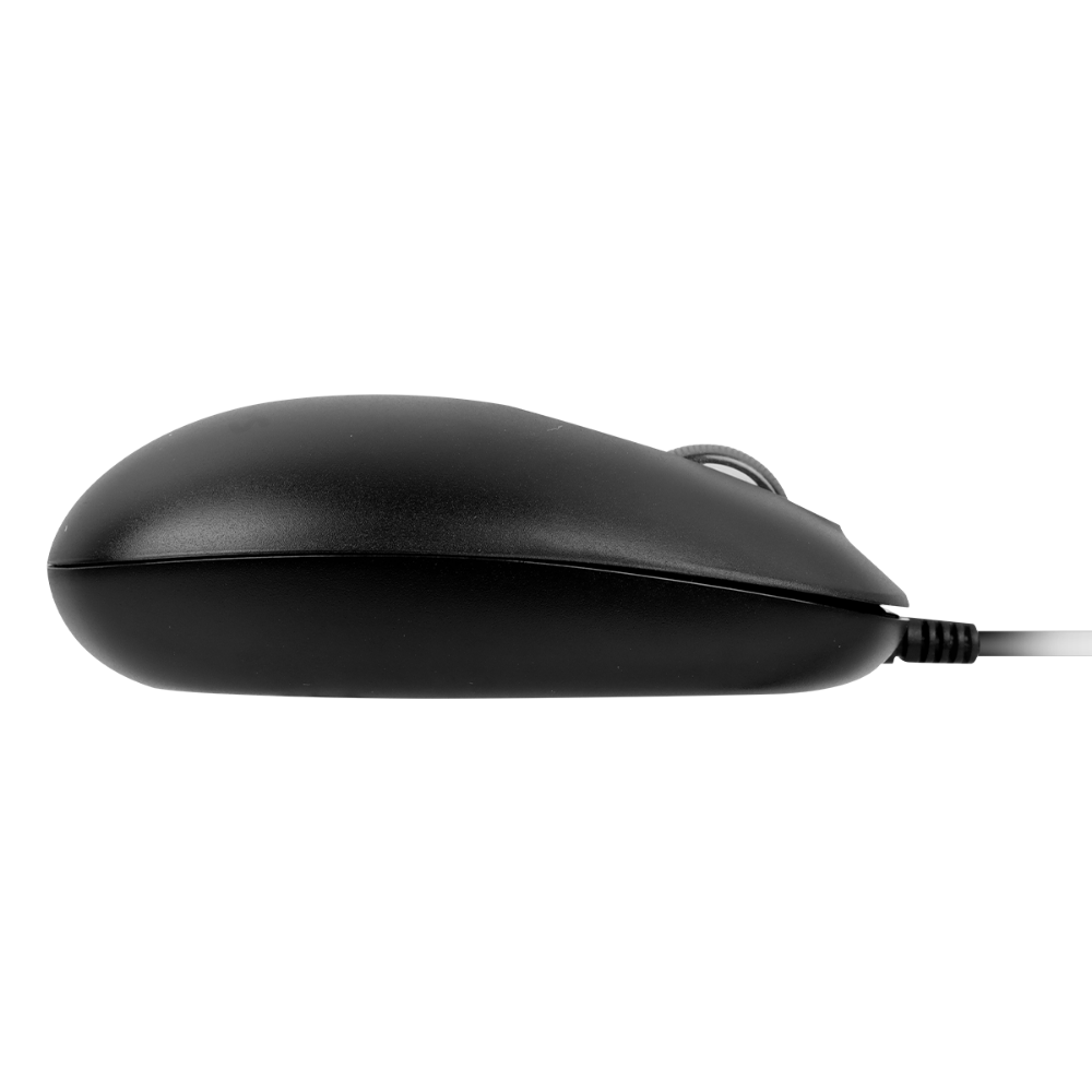 Mouse Ergonomico Usb Pcyes 2400dpi Preto Cabo 1,8m - MRSC01