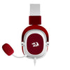 Headset Gamer Redragon Hero P3 Branco e Vermelho - H530-R