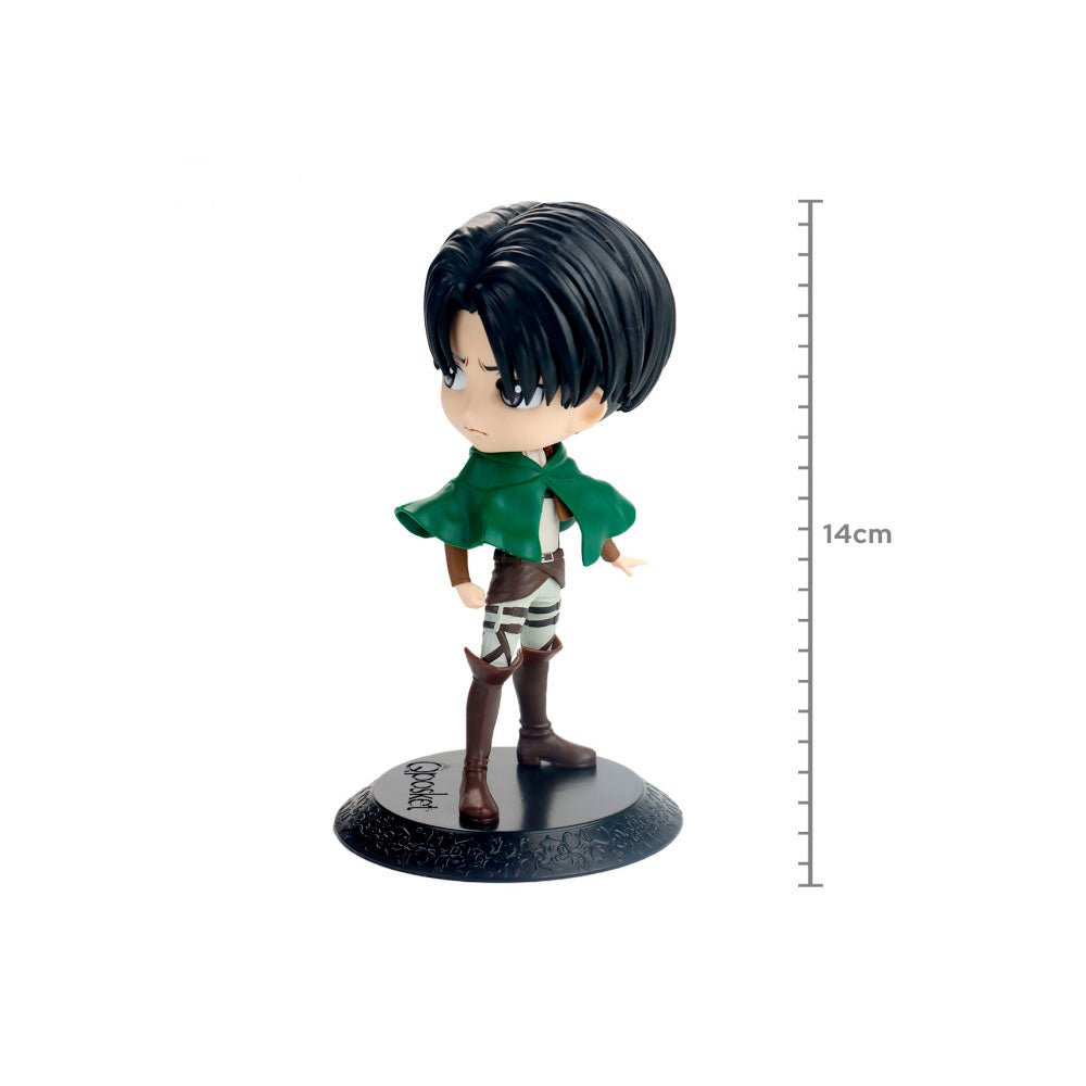 Action Figure Attack on Titan - Levi - Q Postek - 18529/10525 - Truedata