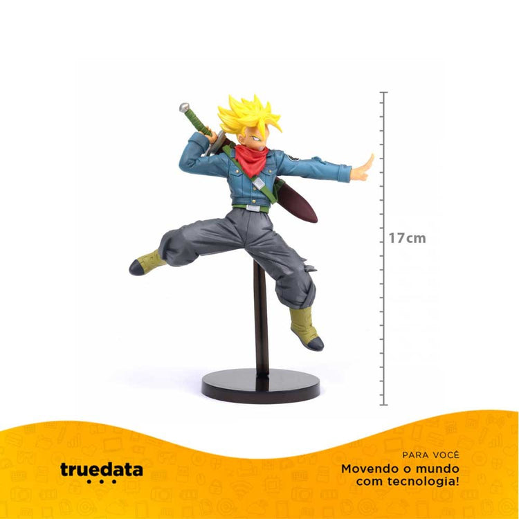 Action Figure Dragon Ball Super - Trunks Super Sayajin - Chosenshiretsuden 2 - Truedata