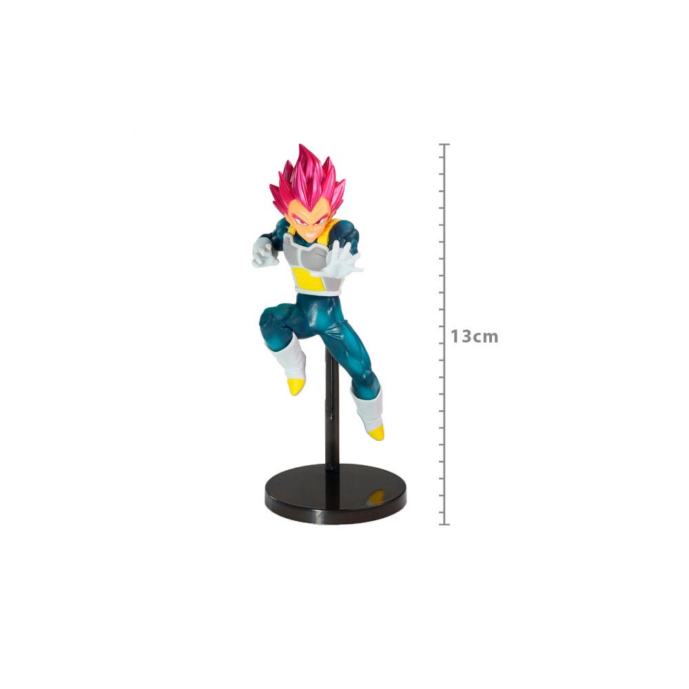 Action Figure Dragon Ball Super - Vegeta Super Saiyajin God - Chosenshiretsuden II - 34753 - Truedata