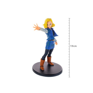 Action Figure Dragon Ball Z - Android 18 - Match Makers - 107227 - Truedata