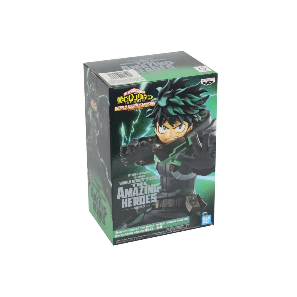 Action Figure My Hero Academia - World Heroes Mission - Izuku Midoriya (Deku) - 17881/11859 - Truedata