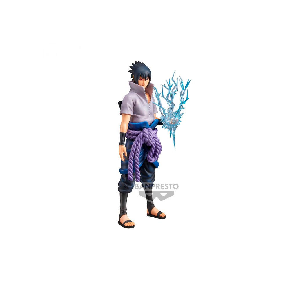 Action Figure Naruto Shippuden - Uchiha Sasuke - Grandista Nero - 19741 - Truedata