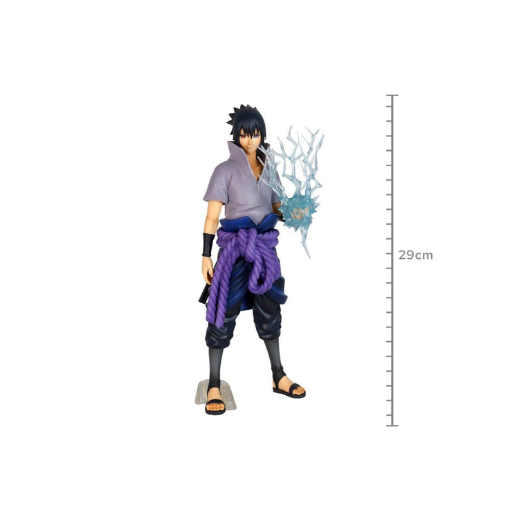 Action Figure Naruto Shippuden - Uchiha Sasuke - Grandista Nero - 19741 - Truedata