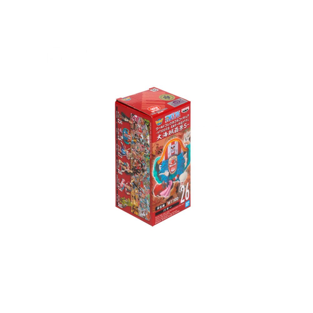 Action Figure One Piece - Buggy - WCF - The Great Pirates 100 Landscapes - Truedata