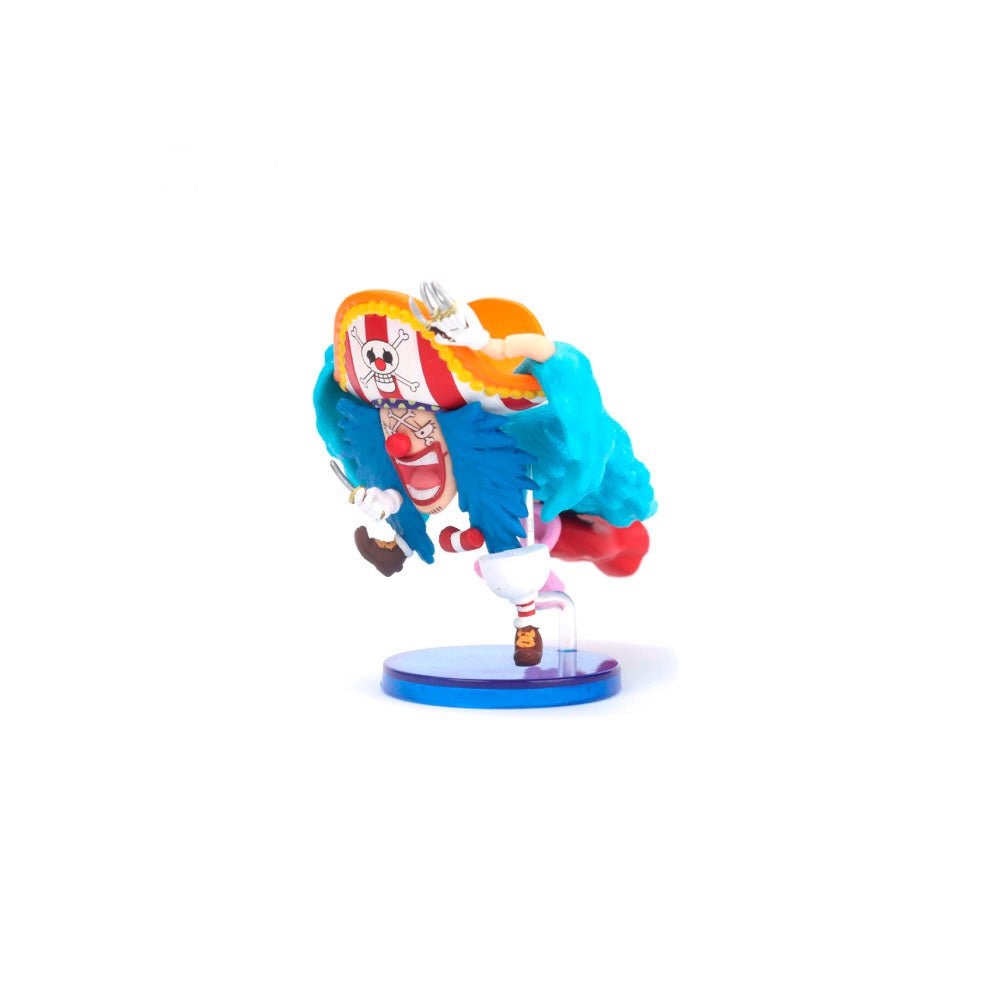 Action Figure One Piece - Buggy - WCF - The Great Pirates 100 Landscapes - Truedata