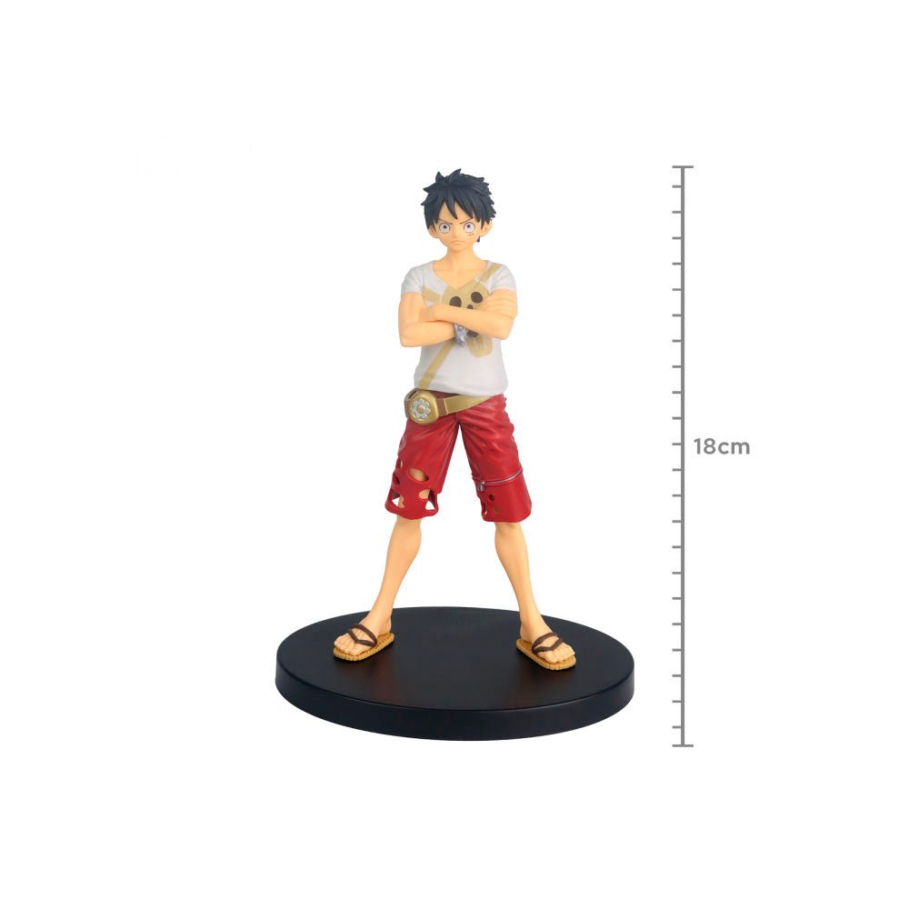 Action Figure One Piece - Luffy - The Grandline Man - 19064 - Truedata