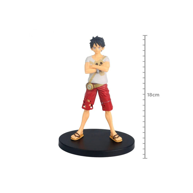 Action Figure One Piece - Luffy - The Grandline Man - 19064 - Truedata